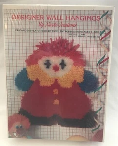 Nicole Creations Kit Gancio di Chiusura #1707 Clown Appeso a Parete 1985 - Foto 1 di 5