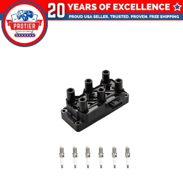 Bobina de encendido + bujía compatible con 1994-1995 SAAB 900 2,5 L V6 Foto 1 de 1