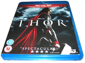 Thor - Chris Hemsworth - 3D Blu-Ray - Near Mint - Region B - Picture 1 of 2