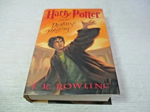 J K Rowling HARRY POTTER and the Deathly Hallows Book First Edition July 2007 - Picture 1 of 12