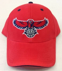 NBA Atlanta Hawks Adidas Adjustable Back Cap Hat Beanie Style #XZ176 NEW! - Picture 1 of 3
