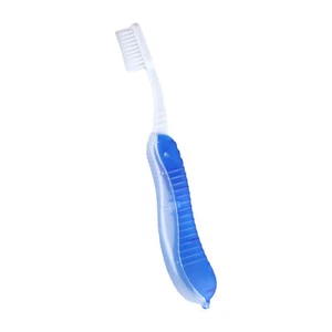 1-5 x Foldable Folding Toothbrush Travel Camping Hiking Outdoor Portable Compact - Picture 1 of 17