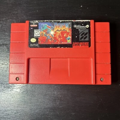 Doom (Super Nintendo SNES, 1995) Cartridge Only - Image 1 of 3
