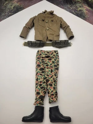 复古 GI Joe Adventure Team Field 夹克迷彩疲劳腰带靴 批量 — 第 1/4 张图片