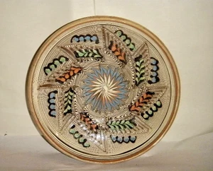 CUENCO DE CERÁMICA HOREZU CONDADO DE VALCEA PATRIMONIO CULTURAL INMATERIAL RUMANO UNESCO - Imagen 1 de 20