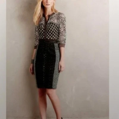 Anthropologie Byron Lars Beguile Melodist Midi Dress Size 2 - Image 1 of 4