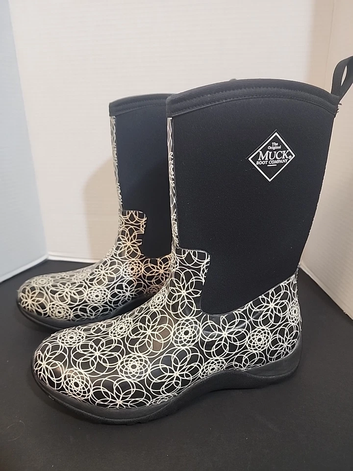 Botas negras impermeables para mujer The Original Muck Arctic Adventure Gorpcore 9 Foto 1 de 4