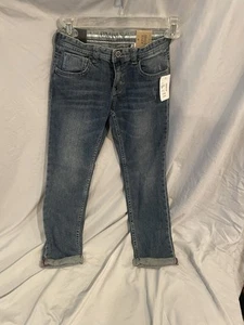 NWT ARMANI Junior Girls Denim Jeans SIZE 8A Pants Blue  NEW originally $135 - Picture 1 of 13