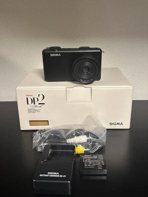 SIGMA DP2 Merrill schwarz kompakte Digitalkamera 46 MP Foveon getestet aus Japan - Bild 1 von 4