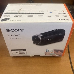 Sony HDR-CX405 Full HD Camcorder - Picture 1 of 9