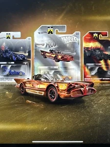 Hot Wheels NFTH Batmobile - Gold - Premium Garage Series RLC UNOPENED - Picture 1 of 9