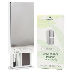 Clinique Brow Shaper 05 Charcoaled Natural Definition Eyebrow Powder 0.11 fl oz - Picture 1 of 3
