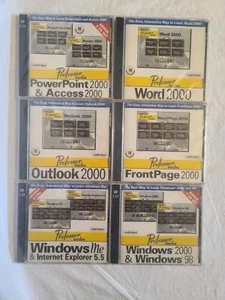 Professor Teaches Software Lot of 6 Networking, Windows 2000 CDs, New - Picture 1 of 2