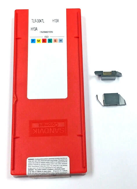 TLR-3047L H13A (Width .094") Sandvik Coromant (Pack of 10) Added Relief - Image 1 of 1
