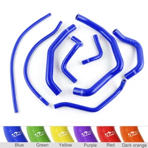 Blue RADIATOR HOSES fit HONDA CBR600F4 CBR 600 F4I 1999 2000 2001 2002 SILICONE - Bild 1 von 6