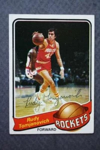 Houston Rockets Rudy Tomjanovich signed autographed 1979-80 Topps card VINTAGE-- - Picture 1 of 1