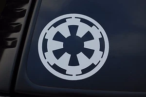 Imperial Crest Sticker Vinyl Decal Logo Star Wars Die Cut Car Pick Size (V324) - Picture 1 of 6