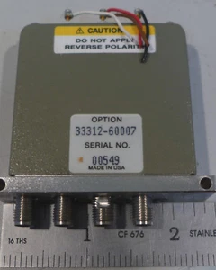 Agilent/HP 33312-60007 Coaxial Switch - Picture 1 of 4