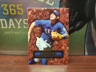 2007 Fleer - Rookie Sensations #RS-IK Ian Kinsler Rangers - Image 1 of 2