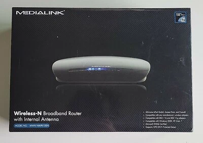 Medialink MWN-WAPR150N 150 Mbps 4-Port 10/100 Wireless N Router - Image 1 of 4