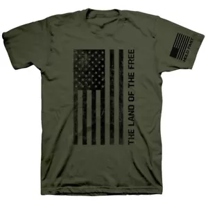 Land Of The Free American Flag T-Shirt Size XL - Picture 1 of 1