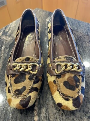 Zapatos de salón con estampado de leopardo The Original Car Shoe de Prada Fux talla 37 Foto 1 de 4