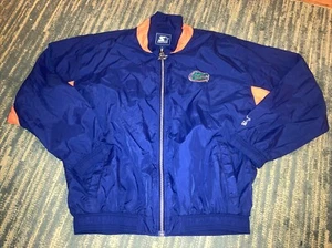 Vtg Starter Florida Gators Embroidered Full-Zip Windbreaker Jacket Size XL - Picture 1 of 7