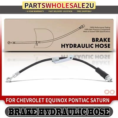Front LH Brake Hydraulic Hose for Chevrolet Equinox Pontiac Torrent Saturn Vue - Image 1 of 4