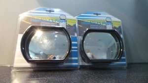 2X ESPEJO OJO CUADRADO HÉRCULES FÁCIL AJUSTE VISTA TRASERA GRAN ANGULAR PUNTO CIEGO HYMER - Imagen 1 de 12