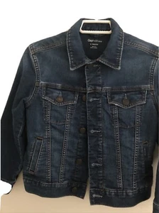 Gap Kids Denim Jacket Size S. Solid Dark Blue. New - Picture 1 of 2