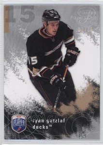 2007-08 Upper Deck Be a Player Platinum Player's Club /25 Ryan Getzlaf #1
