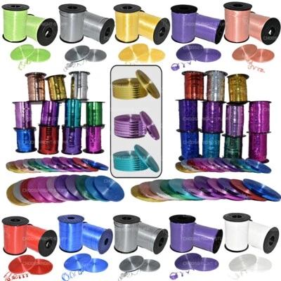 Venta al por mayor 10-200M Curling Foil Globo Cadena Cintas Corbata Boda Envoltura Regalos Foto 1 de 2