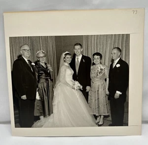 Wedding Couple Photo Vintage Black White 2 on each board 7 1/2" x 9 1/2" p3 - Picture 1 of 2
