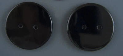 NATURAL STONE CLOTHING BUTTON -SET OF 2 - ONYX - Image 1 of 2