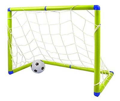Children's Junior Kid's Football Goal Soccer Set With Ball Net & Pump 101 • 10.99£