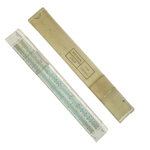 Dietzgen 1765P Basik Slide Rule in Clear Plastic Case - Picture 1 of 9