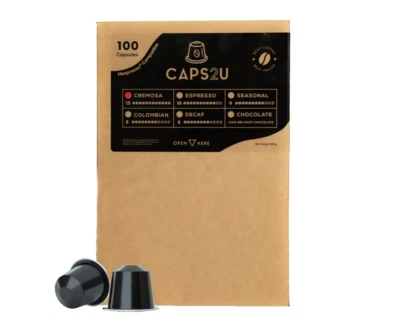 Nespresso Compatible Cremosa Espresso Capsules - 100x Pack, Intense Coffee Pods - image 1 of 2