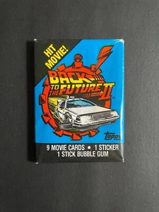 BACK TO THE FUTURE PART II FULL WAX TRADING CARD PACK BY TOPPS - Bild 1 von 2