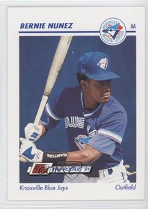 1991 Line Drive Pre-Rookie AA Bernie Nunez #363