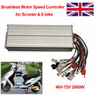 48-72V 2000W Electric Bicycle E-bike Scooter Brushless DC Motor Speed Controller