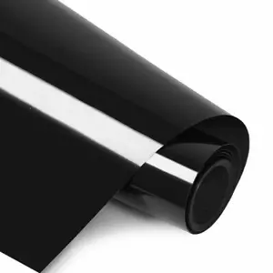 12" x 5FT Black HTV Iron On Heat Transfer Vinyl Roll for T Shirts Cricut Craft - Picture 1 of 6
