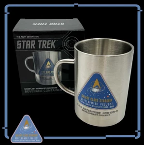 Star Trek Eaglemoss Starfleet Corps of Engineers Metal Mug New In Box - Picture 1 of 7