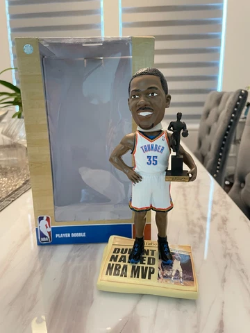 2013-14 Kevin Durant MVP Newspaper Limited Edition Bobblehead RARE #125/1,000 Cover