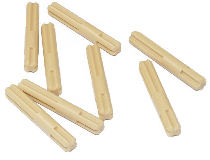 LEGO Technik - 8 Achsen mit Stopper 4 Noppen lang beige ( Tan ) / 99008 NEUWARE - Bild 1 von 1