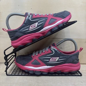 Skechers Go Train Damen Gr. 3 Grau Rosa Silber Resalyte Vaai-Lock Sneaker - Bild 1 von 18