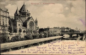 Judaika Ak Straßburg Elsaß Bas Rhin, Synagoge und Kleberstaden - 4920209 - Picture 1 of 2