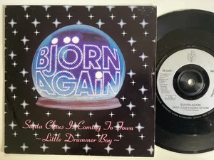 Bjorn again Santa Claus is coming to town, 7” 45 VINYL SINGLE Christmas ABBA 2 - Imagen 1 de 4