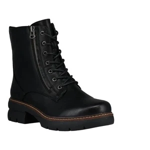 Westland By Josef Seibel Perrie 03 Black Vegan Friendly Zip/Lace Ankle Boots - Bild 1 von 7