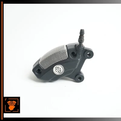 08-23 Harley Electra Glide Front Right Brake Caliper Cover 44023-08 OEM - Image 1 of 4