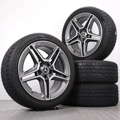 Winterräder 18Zoll Mercedes A35 AMG Original Alufelgen A1774013800 215/45R18 5mm - Bild 1 von 4